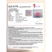 5.31 Ratti Natural New Burma Ruby with Govt. Lab Certificate-3441